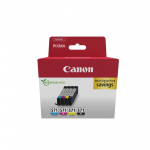 Canon 0386C008 tindikassett 4 tk Originaal Must, Ts&uuml;aan, Magenta, Kollane