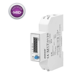 Orno Single-phase electricity meter, 100A, MID, 1 module, DIN TH-35mm, PV