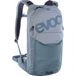 Evoc Stage 6 cycling backpack with 2 liter water bladder, blue-grey