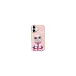 Nimmy etui iPhone 16 6.1" r&oacute;żowy|pink Cool&Cute 2.0 Cat