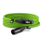 R&Oslash;DE XLR-6 audiokaabel 6 m Roheline
