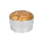 Eureka Coffee Grinder - Easily Adjustable 58.3 mm Olive Wood Flattener