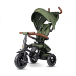 Qplay Triratis dviratukas Rito Deluxe Rubber Olive