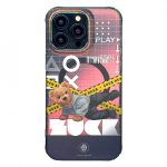 ZuckBear ZUCK BEAR kate NEW YORK NEVER SLEEPS MAG &uuml;hilduv MagSafe'iga, m&otilde;eldud IPHONE 15 Pro Max'i jaoks queens spark