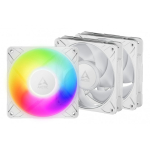 ARCTIC Freezer P12 Pro A-RGB (White) - 3 Pack Arvuti korpus Ventilaator 12 cm Valge 3 tk