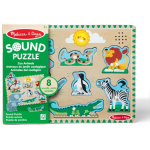 Melissa Melissa & Doug MPZ WPZ Zoo Animals Sound Pzl GML Kujundpusle 8 tk
