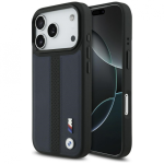 Case Case BMW M Perforated Stripe Logo MagSafe for iPhone 17 Pro navy