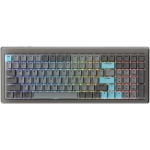 Ducky Cushion 98 m&auml;nguriklaviatuur, 96%, US paigutus (ANSI), Shush Rohelised L&uuml;litid - Nikkel