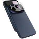 Epico Leather Pro Mag+ &uuml;mbris iPhone 17 Pro/18 Pro &ndash; &uuml;hilduv Qi2 ja MagSafe'iga &ndash; Sinine (kaamerakaitsega)
