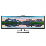Philips P Line 499P9H/00 LED display 124 cm (48.8") 5120 x 1440 pikslit UltraWide Dual Quad HD LCD Must