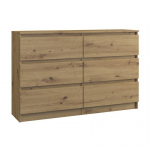 Topeshop M6 120 ARTISAN riidekapp ja sahtlitega kummut