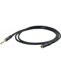 PROEL 6,3mm stereo female - 6,3 mm stereo male, 5m, black