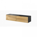 Cama RTV VIGO140 C/DW telerilaud ja meelelahutuskeskus 2 riiulid