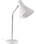 Innolux Carin table lamp, E27, white / chrome