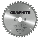 Graphite Graphite circular saw 216x30x3.2mm 48z. - 57H680