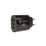 Maclean Energy MCE479B 3xUSB charger QC 3.0