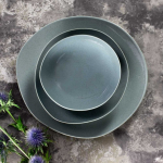 Serwis Serwis obiadowy dla 6 osob Organic 18-elementowy blue AMBITION