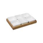 Secret Secret De Gourmet Snack Bowl Set + Tray