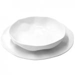 VALGE VALGE PORSELAN LUNIA 6 salati taldriku komplekt 21,5 cm