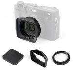 NiSi JetMag Pro objektiivikate, UV-filter ja korg Fuji X100 seeriale Must