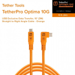 Tether Tether Tools TetherPro USB-C Optima 10G paremal oranž 3m UUS