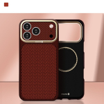 Apple Apple iPhone 18 Pro Max Carbon Premium Edition MagSafe &uuml;mbris Burgundi punane