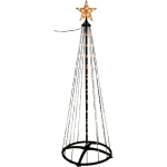 J&otilde;uluk J&otilde;uluk Decoration Koopman Dekoratiivne J&otilde;ulupuu 550LED Super Soe Valge 300CM Must