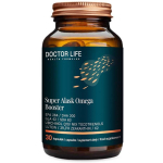 Doctor Doctor Life S&uuml;da toetav ja p&otilde;letikku v&auml;hendav toidulisand Super Alask Omega Booster 30 kapslit