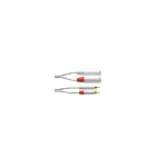Cordial 2 x RCA/2 x XLR, 6 m audiokaabel 2 x XLR (3-pin) Valge