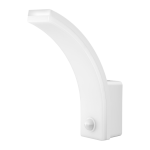 Orno FRENIT LED 20W, garden light with motion sensor, 1800lm, IP65, 4000K, dimming function, white