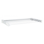 Leifheit Telegant 30 Protect Seinale kinnitatud rest Valge