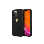 Case Case Ferrari FESSIHMP13XBK iPhone 13 Pro Max 6.7" black/black hard silicone "MagSafe"