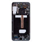 LCD LCD display +Touch Unit + Front Cover Samsung S906B Galaxy S22+ Phantom Black (Service Pack)