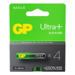 GP GP Batteries Ultra Plus Alkaline 03024AUPETA-B4 majapidamispatarei &Uuml;hekordne patarei AAA Aluseline