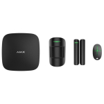 Ajax starter kit (black) - central unit, ruchu sensor, kontaktron, pilot