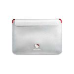 Case Case Hello Kitty Sleeve HKCS14PGHDLMS 14" silver/silver PU Metal Logo