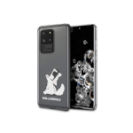 Case Case Original faceplate case Karl Lagerfeld KLHCS69CFNRC for Samsung S20 Ultra transparent