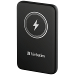 Verbatim Charge 'n' Go Liitiumpol&uuml;meer (LiPo) 10000 mAh Traadita laadimine Must