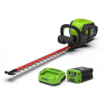 Hedge Hedge shears Greenworks GD60HT66K2 66 cm 60 V 1x2.0 Ah battery.
