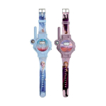 Digital Digital Clock with Walkie Talkies Frozen Lexibook