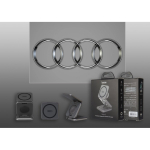 Audi Big Logo foldable inductive charger 3in1 0 - gray
