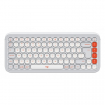 Logitech 920-013072 klaviatuur Universaalne Bluetooth QWERTY US rahvusvaheline Oranž, Valge