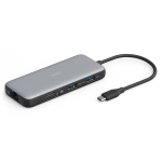 Digitus DA-70915 s&uuml;learvuti dokk ja pordireplikaator Juhtmega &uuml;hendatud USB 3.2 Gen 2 (3.1 Gen 2) Type-C Must, Hall