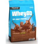 SportLife Whey80 Chocolate + Stevia whey protein powder, 600 g