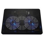 Conceptronic CNBCOOLPAD2F jahutusalus s&uuml;learvutile 39,6 cm (15.6") 1000 RPM Must