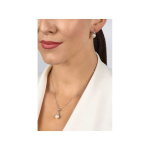 Brilio Brilio Silver Charming gold-plated pearl jewelry set SET276Y (earrings, pendant)