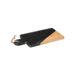 Secret Secret De Gourmet Cutting board GEOM HYGGE, 15 x 30 cm, marble, black