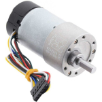19:1 19:1 metal motor 12V 37Dx68Lmm with 64 CPR encoder, Pololu 4751