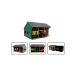 Hippo Hippo Farm Shed 3 Vehicles 1:16 610260 46805