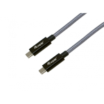 Equip 128426 USB-kaabel USB 3.2 Gen 2x2 1 m USB C Must